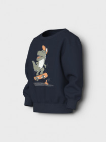 NAME IT Sweatshirt Vildar Dark Sapphire Dino